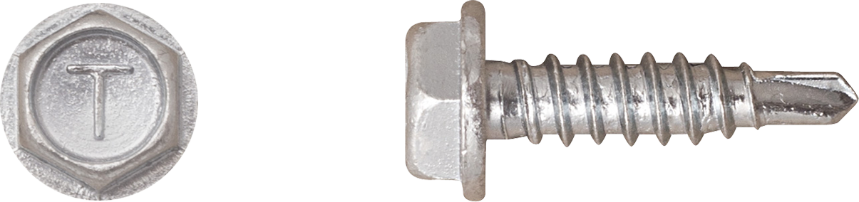 Șurub autoforant cu cap hexagonal (perforare până la 2,5 mm)